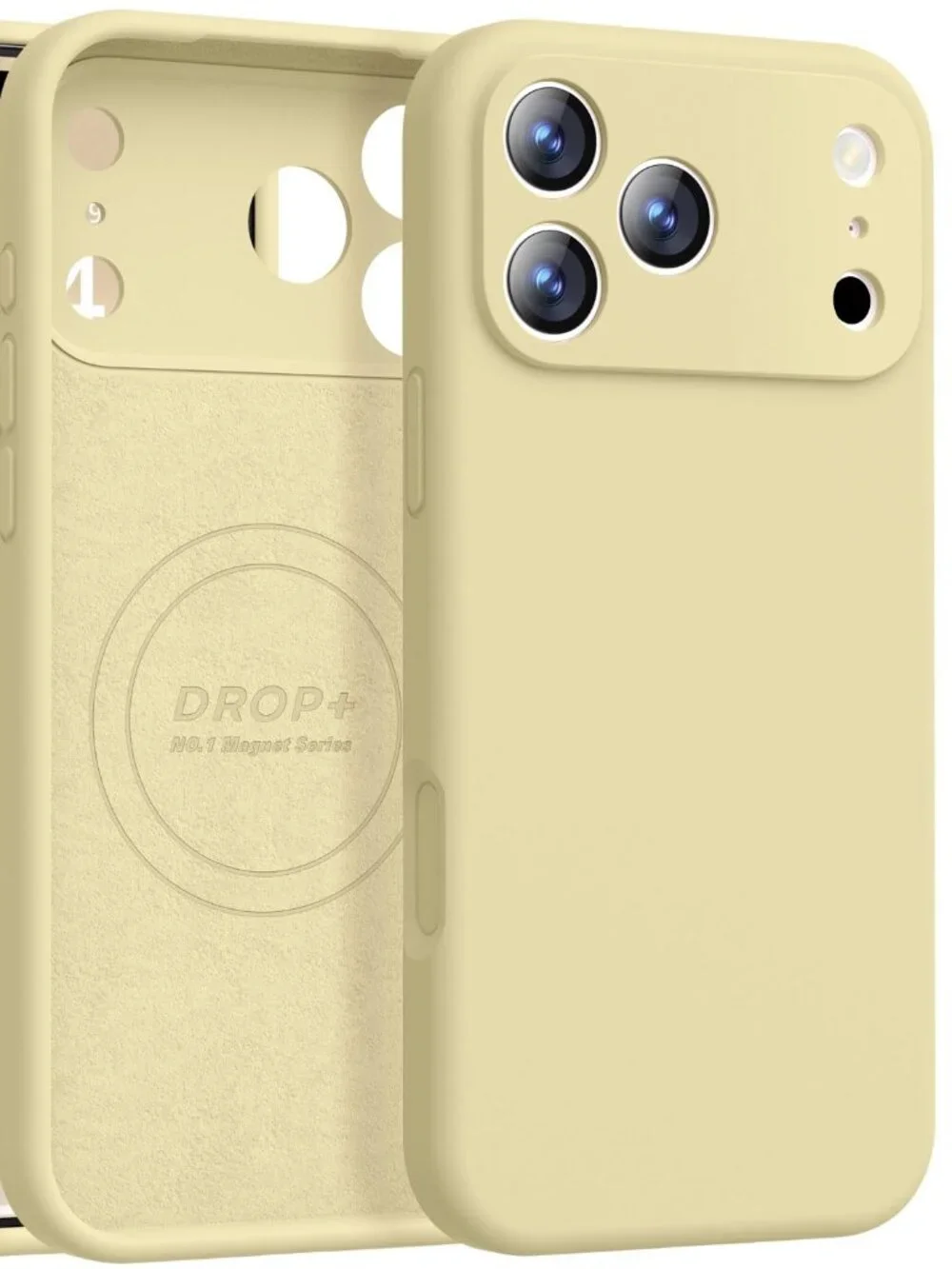 Magnetic for iPhone 17 Pro Case Slim Shockproof Anti-Scratch Microfiber Lining